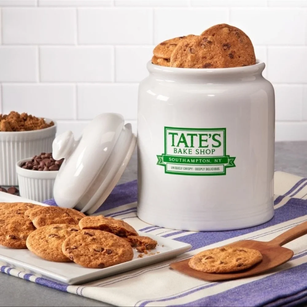 Tate’s Bake Shop Cookie Jar Ceramic
